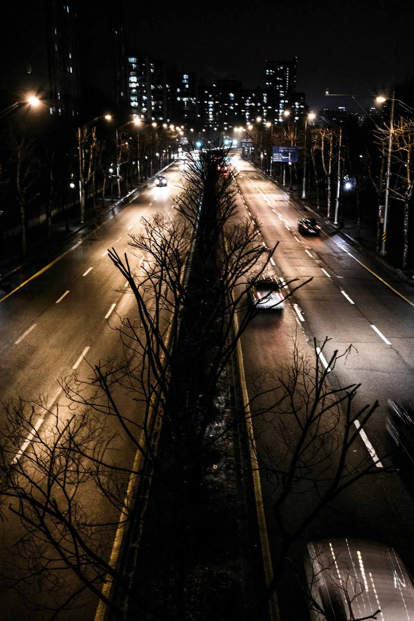 Hovedvei med 6 filer